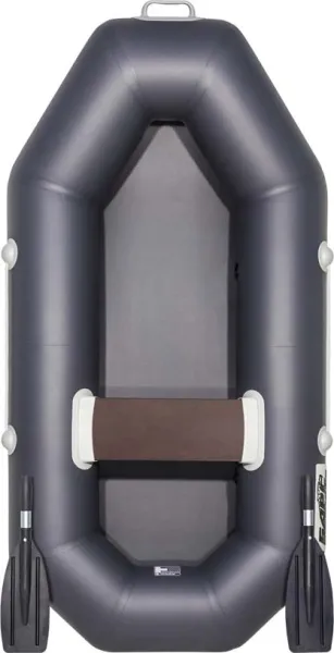 Лодка ПВХ Барс 200 с гребками зелёный | Мототека