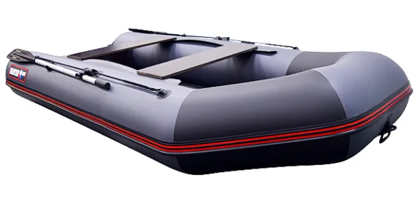 Лодка ПВХ Hunter (Хантер) 320 ЛКА зелёный в магазине Мототека по цене 41&nbsp;400 ₽