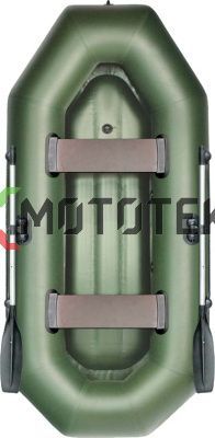 Лодка ПВХ Аква Оптима 260 НД зелёный