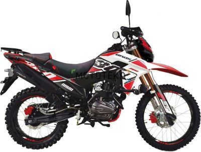 Мотоцикл кроссовый / эндуро Racer (Рейсер) RC300 - GY8B Bros красный с ПТС