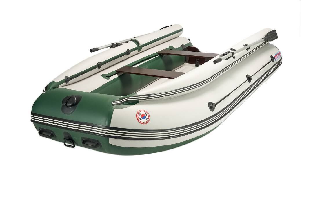 Лодка ПВХ Mishimo (Мишимо) FAMILY LITE 430 зеленый пиксель