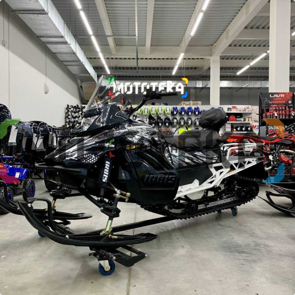 Снегоход IRBIS (Ирбис) SF 200 SL Super Long чёрный/белый с ПСМ | Мототека Снегоход IRBIS (Ирбис) SF 200 SL Super Long чёрный/белый с ПСМ | Мототека