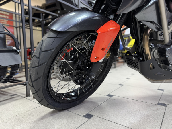Мотоцикл дорожный Zontes (Зонтес) ZT350 - T (4T ZT184MP EFI) 19/17 (2023 г.) оранжевый с ПТС | Мототека