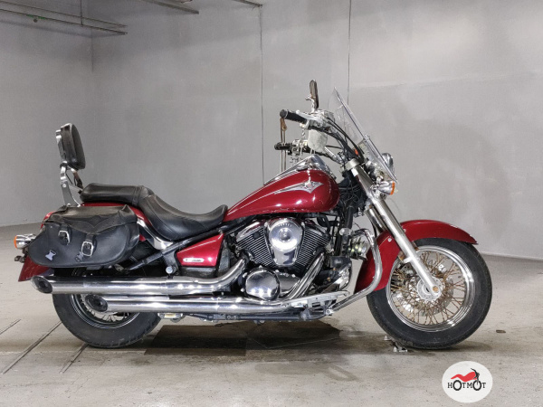 Мотоцикл KAWASAKI VN 900 Vulcan 2008, Красный пробег 9173 | Мототека