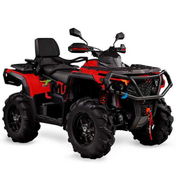 Квадроцикл AODES (Аодес) Pathcross ATV1000L PRO EPS двухместный красный с ПСМ | Мототека