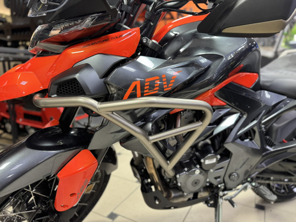 Мотоцикл дорожный Zontes (Зонтес) ZT350 - T (4T ZT184MP EFI) 19/17 (2023 г.) оранжевый с ПТС | Мототека