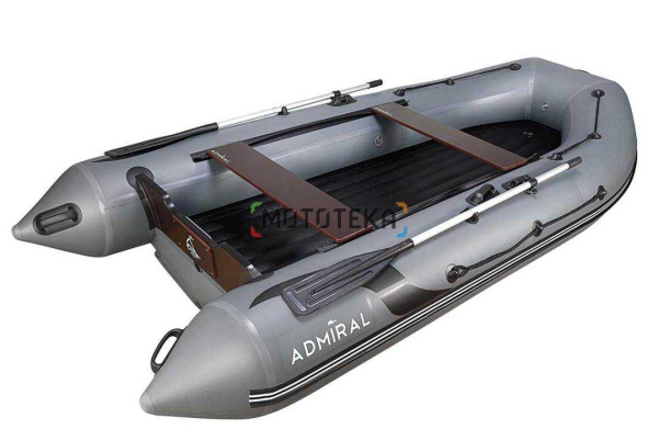 Лодка ПВХ Admiral (Адмирал) 360 НДНД - черная