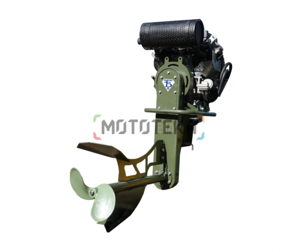 Лодочный мотор болотоход Бурлак М - 2 24 л.с. Loncin эл. запуск