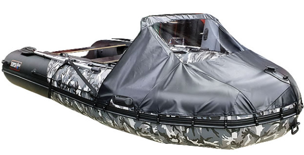 Тент носовой для лодки ПВХ Хантер 380 ПРО