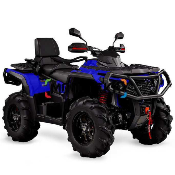 Квадроцикл AODES (Аодес) Pathcross ATV1000L PRO EPS двухместный синий с ПСМ | Мототека