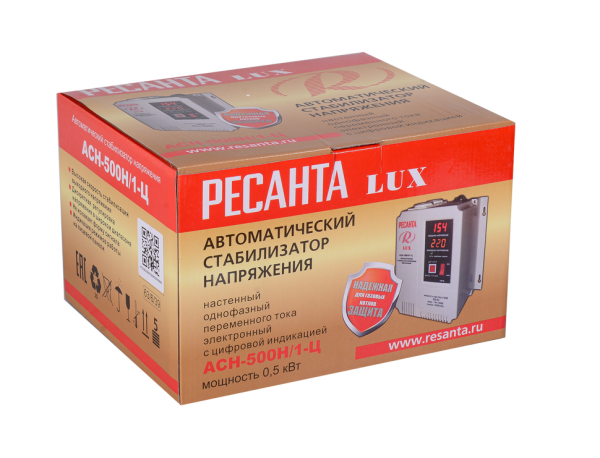 Стабилизатор Ресанта АСН-500Н/1-Ц LUX | Мототека