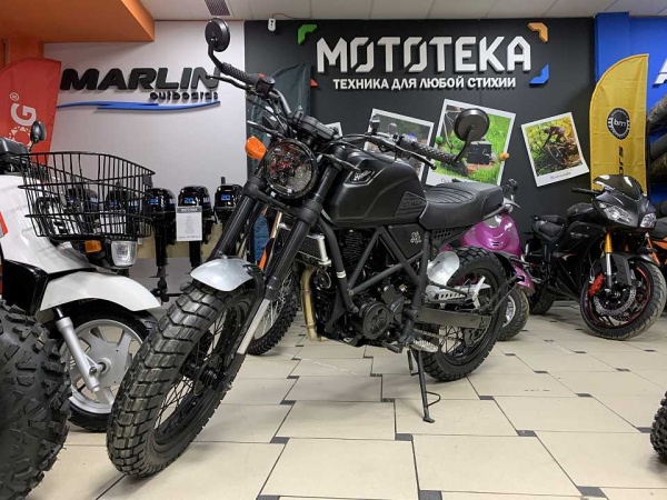 Мотоцикл дорожный Minsk (Минск) SCR 250 BLACK M1NSK с ПТС | Мототека